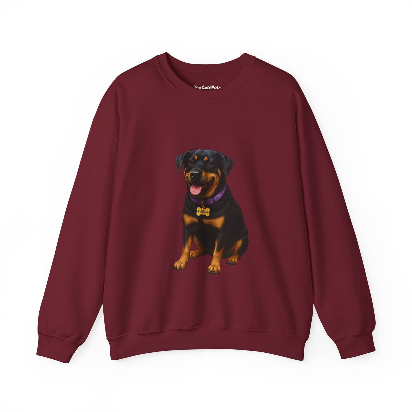Rottweiler Lab Mix Pumpkin Sweatshirt