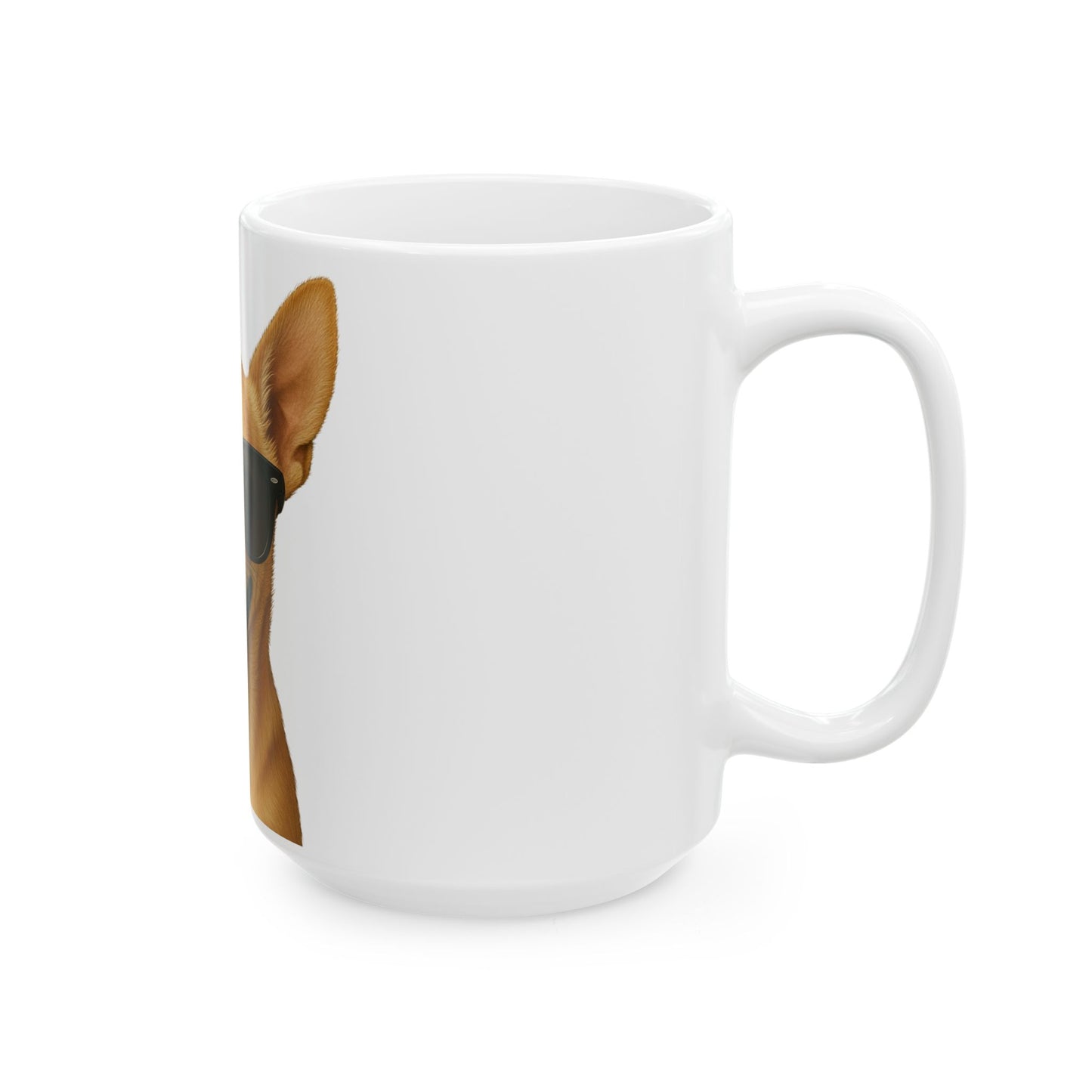 Chihuahua Wearing Sunglasses Ceramic Mug
