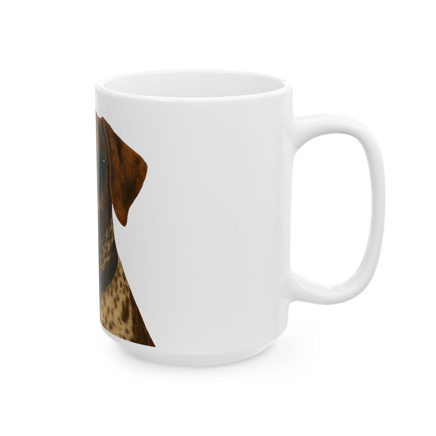 German Shorthaired Pointer Wearing Sunglasses Ceramic Mug