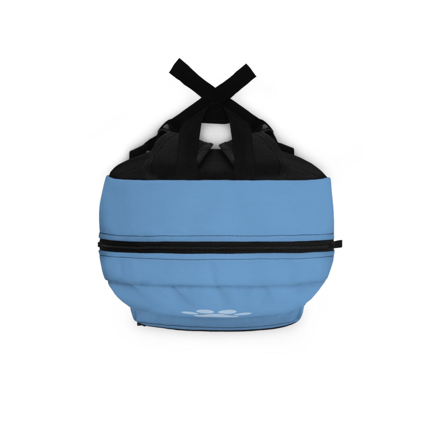 Kids Backpack - Cute Dogs Wearing Tuxedos and Top Hats Bookbag with Paw Designs, Light Blue, Free Shipping