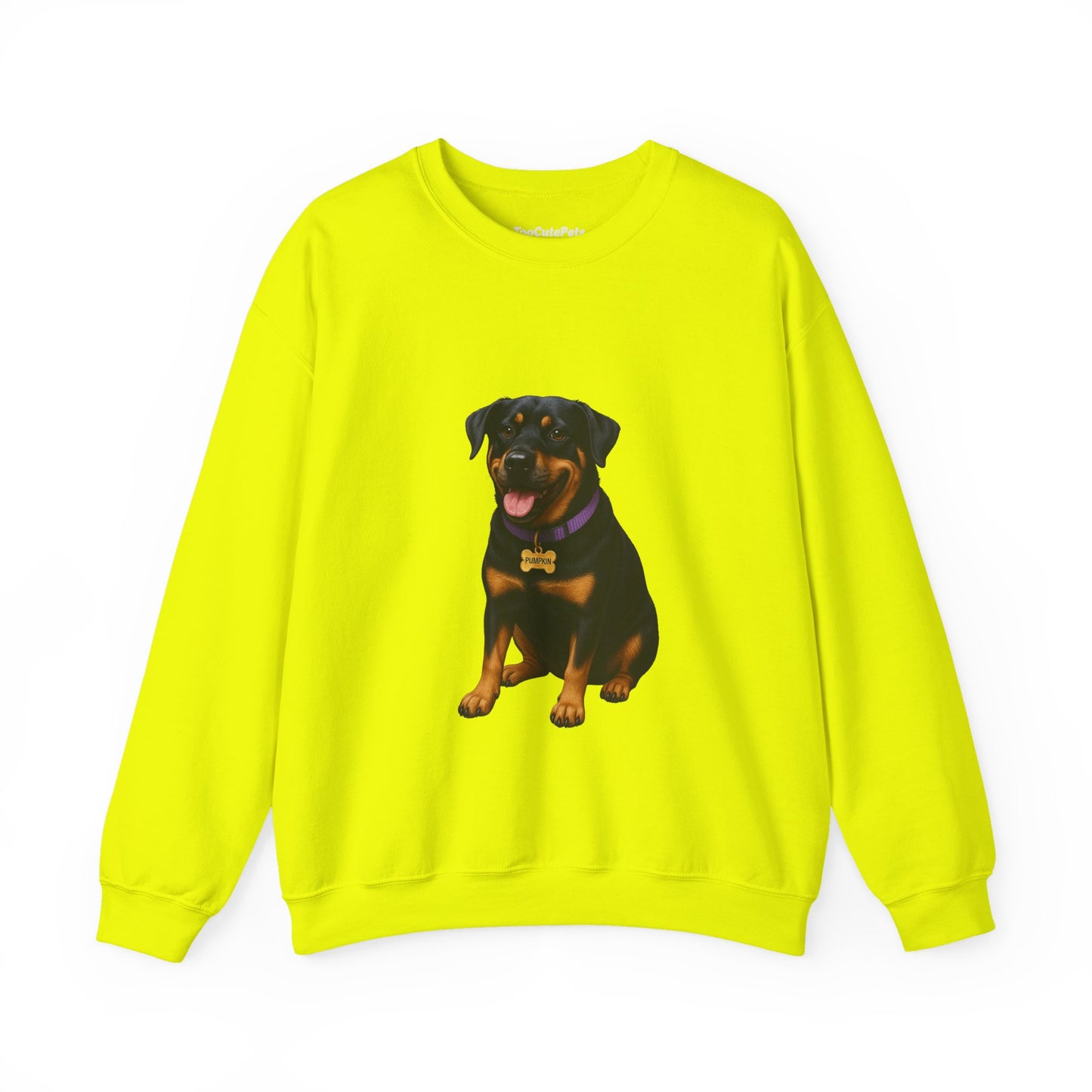 Rottweiler Lab Mix Pumpkin Sweatshirt