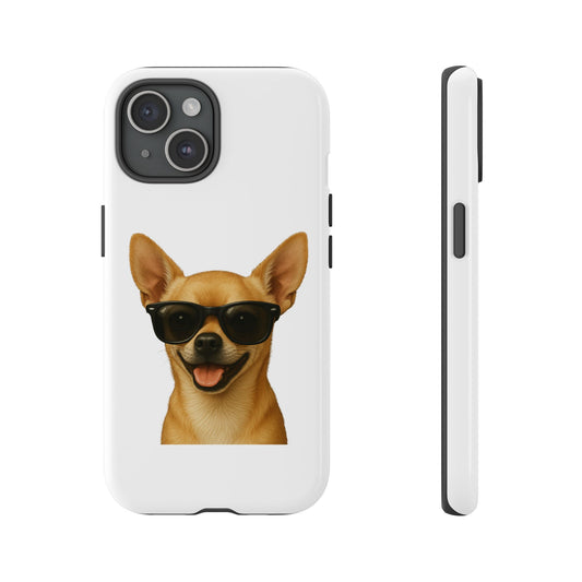 Chihuahua Wearing Sunglasses - Tough Phone Case