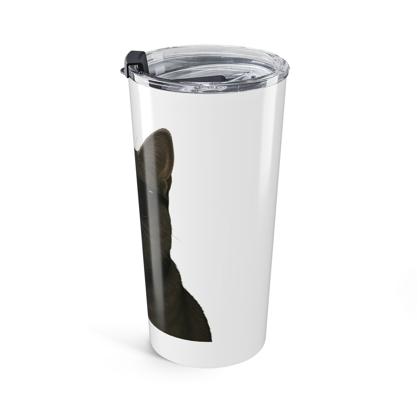 Gray Cat Wearing Sunglasses - 20oz Tumbler
