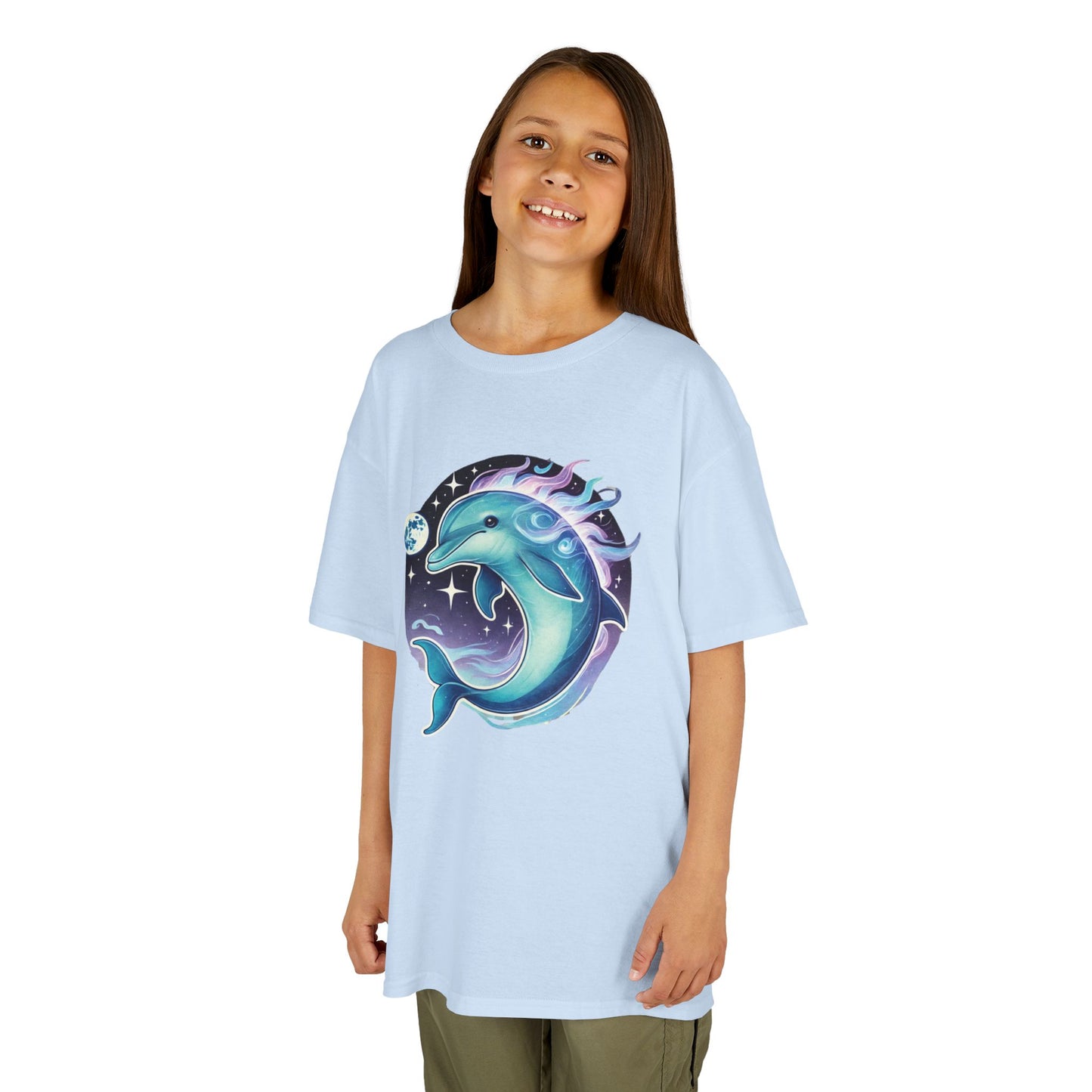 Luna The Dolphin Design - Dolphin Youth Tee