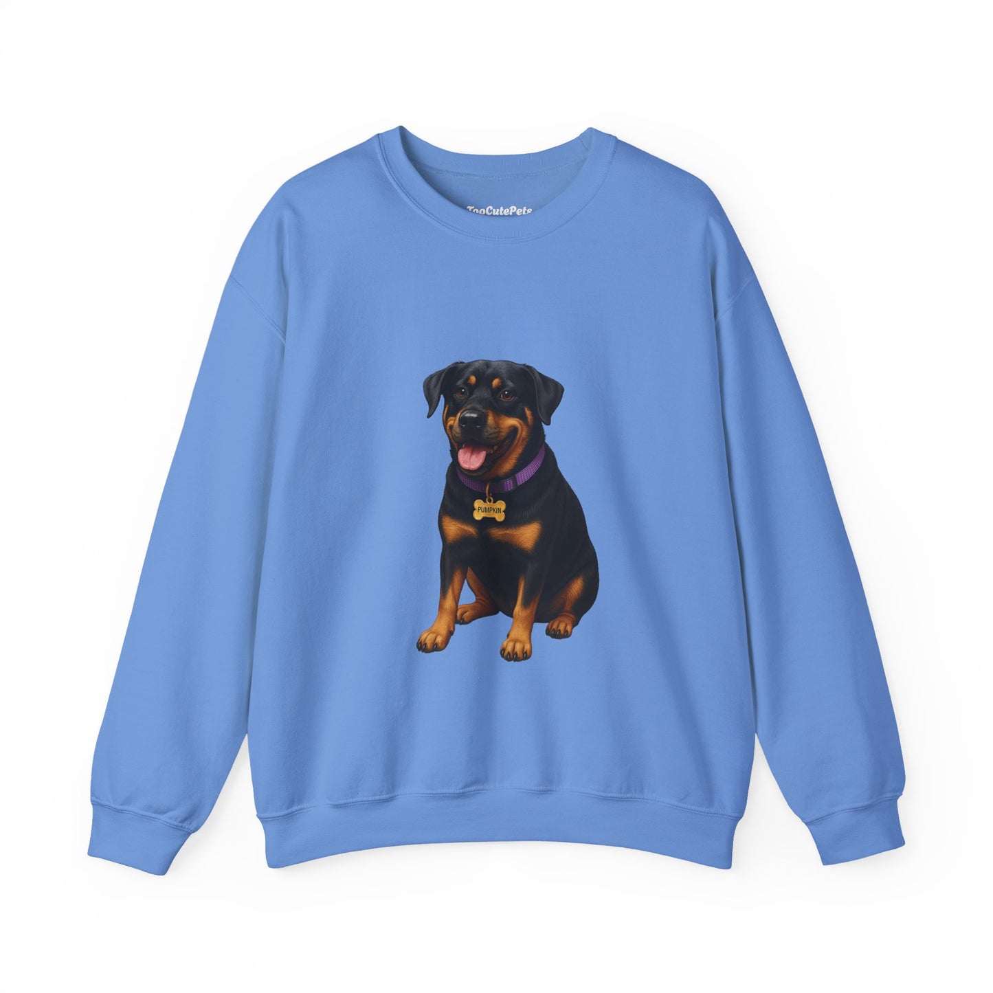 Rottweiler Lab Mix Pumpkin Sweatshirt