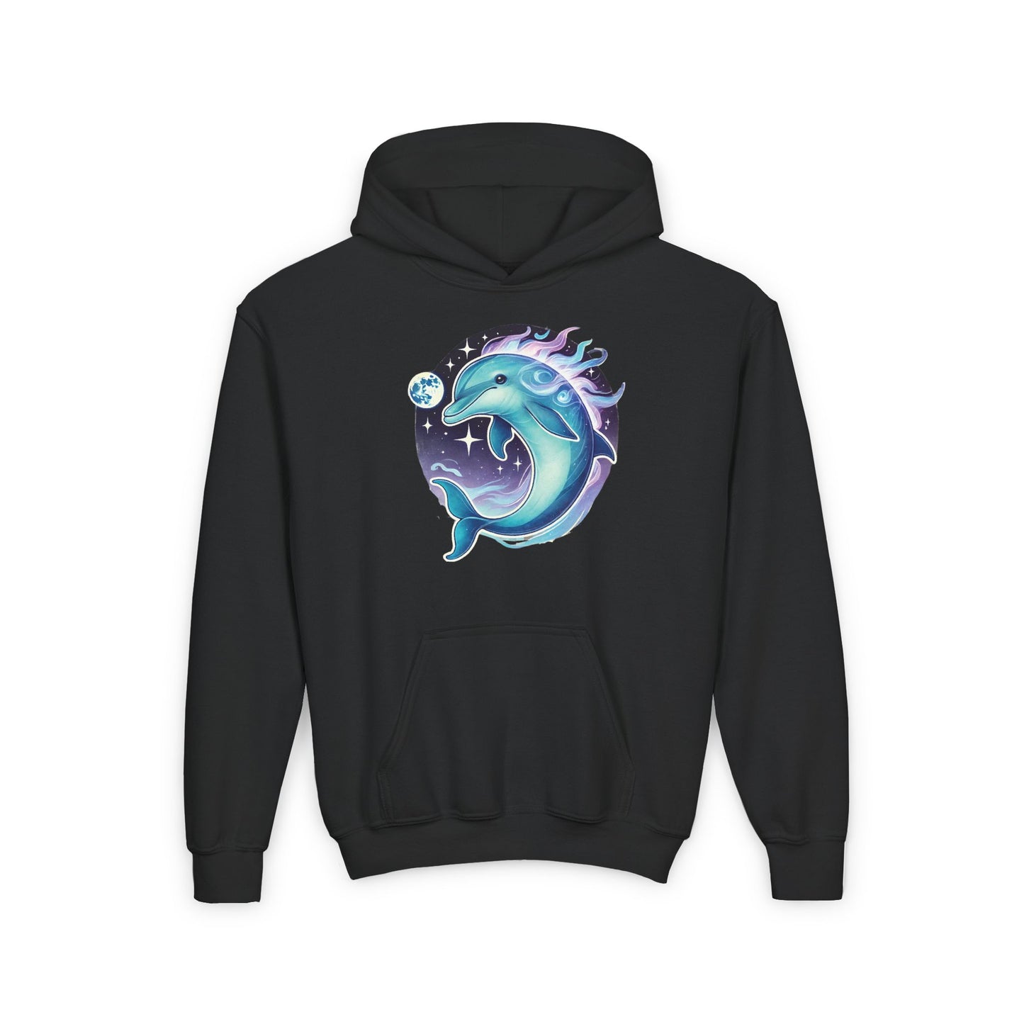 Luna The Dolphin Youth Hoodie Sweatshirt