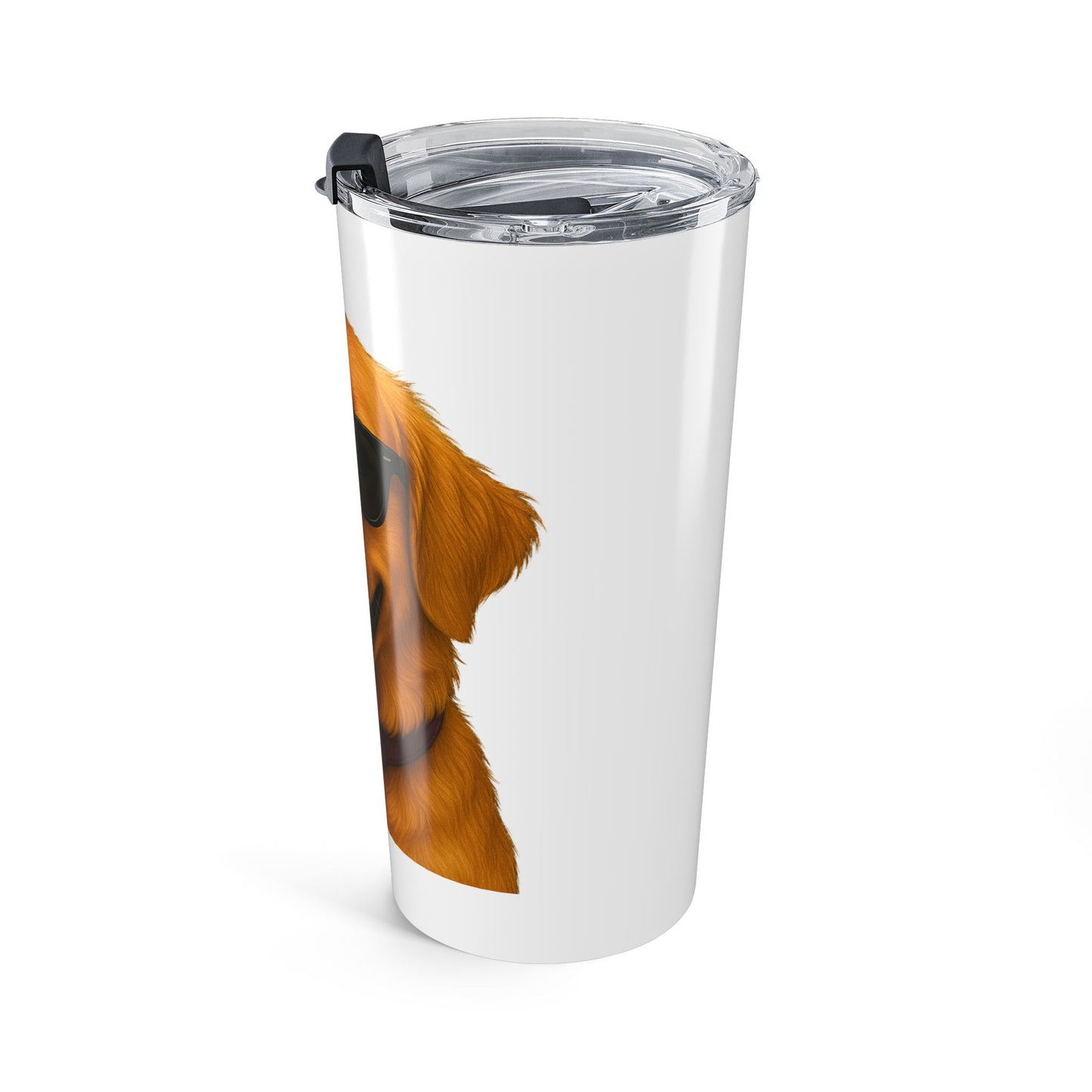Golden Retriever Wearing Sunglasses - 20oz Tumbler