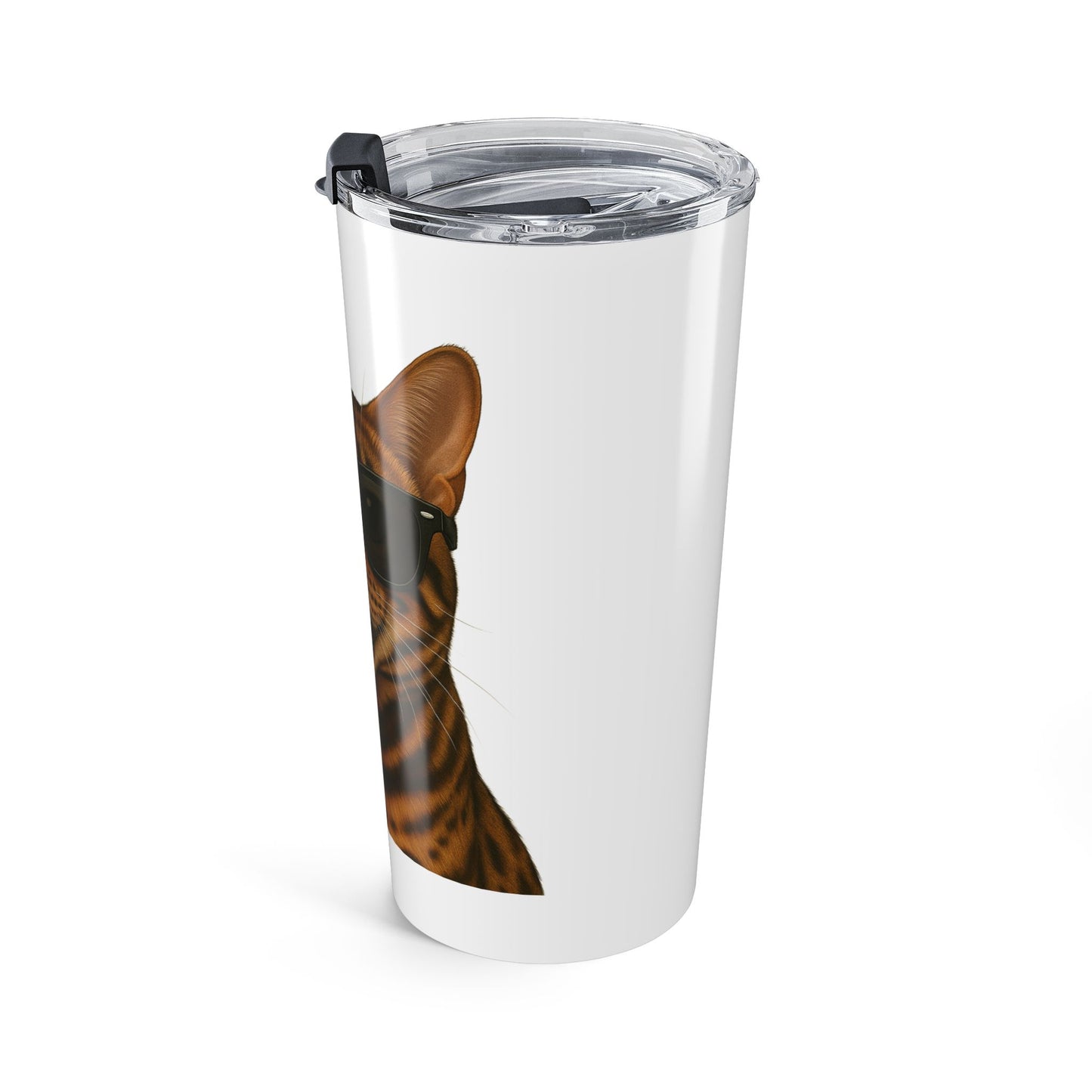 Bengal Cat Wearing Sunglasses - 20oz Tumbler