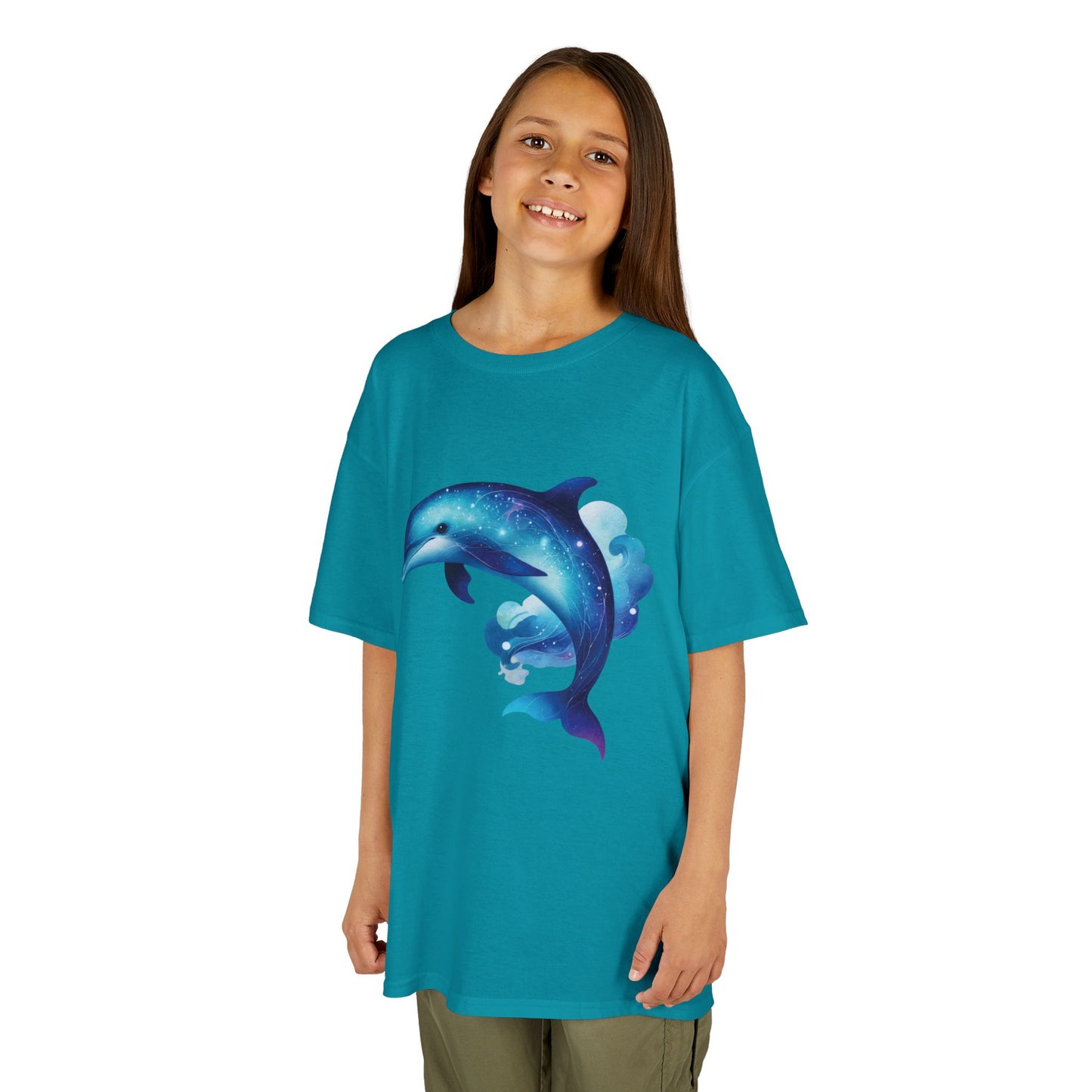 Neptune the Dolphin - Cute Dolphin Youth Tee