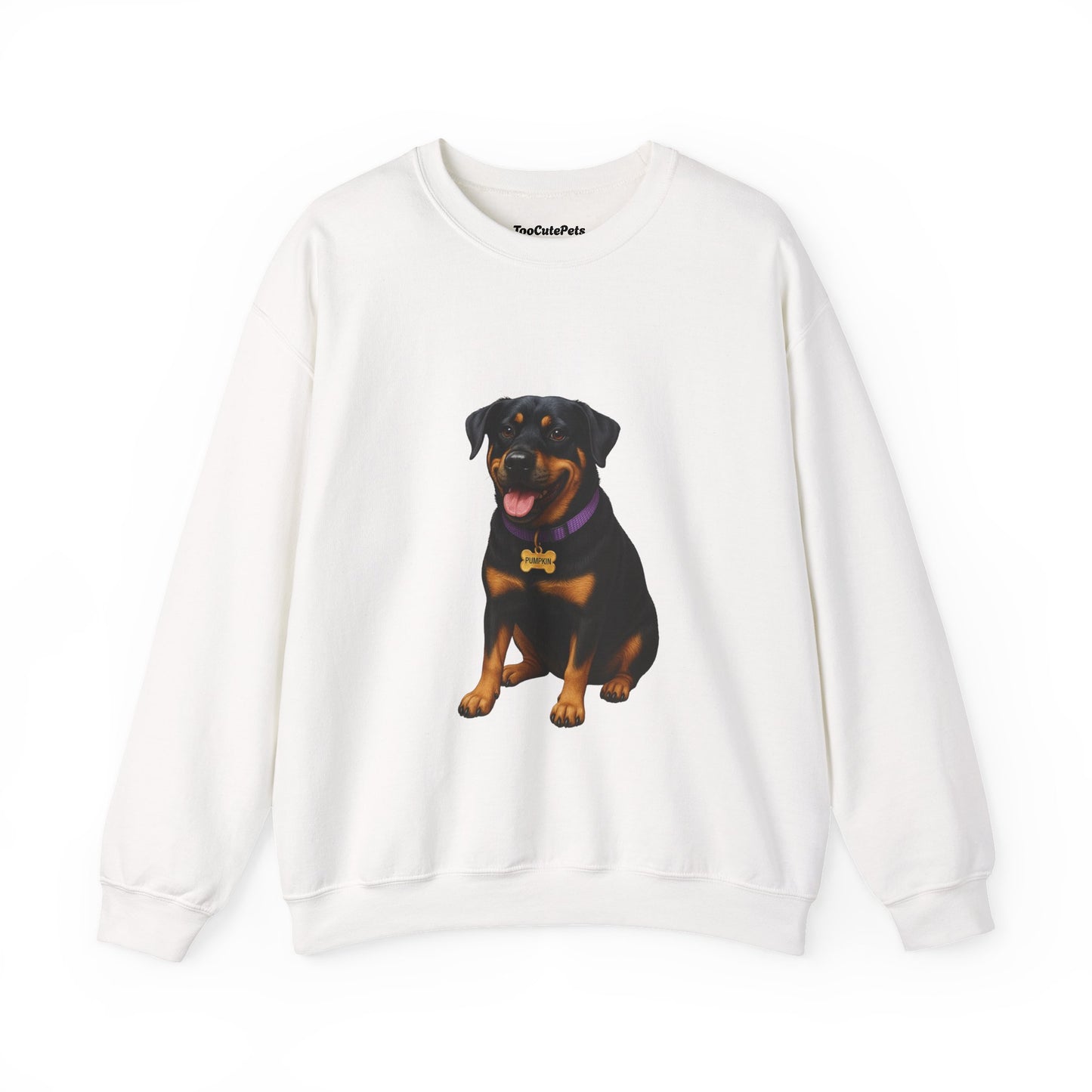 Rottweiler Lab Mix Pumpkin Sweatshirt