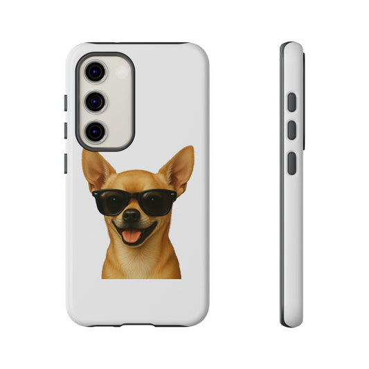 Chihuahua Wearing Sunglasses - Tough Phone Case