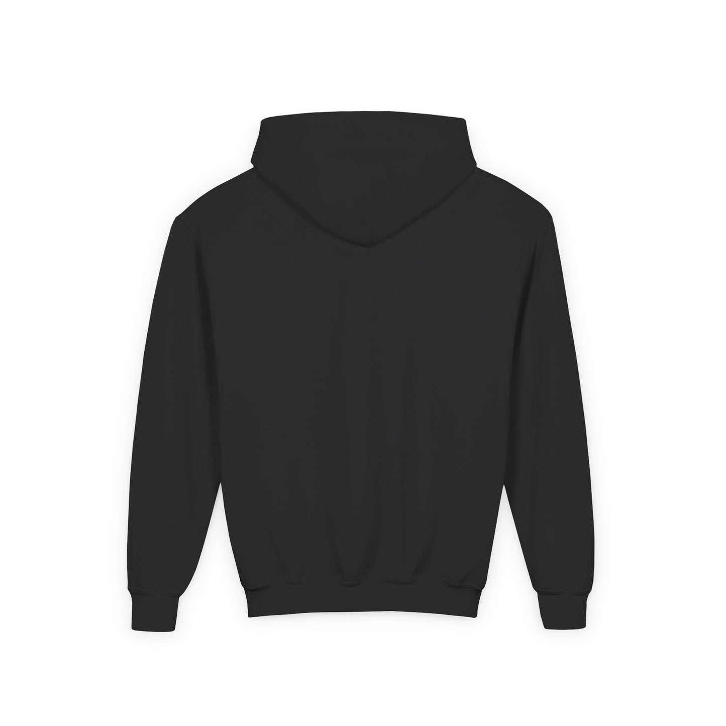 Black and White Cat Wearing A Beret- Youth Hoodie