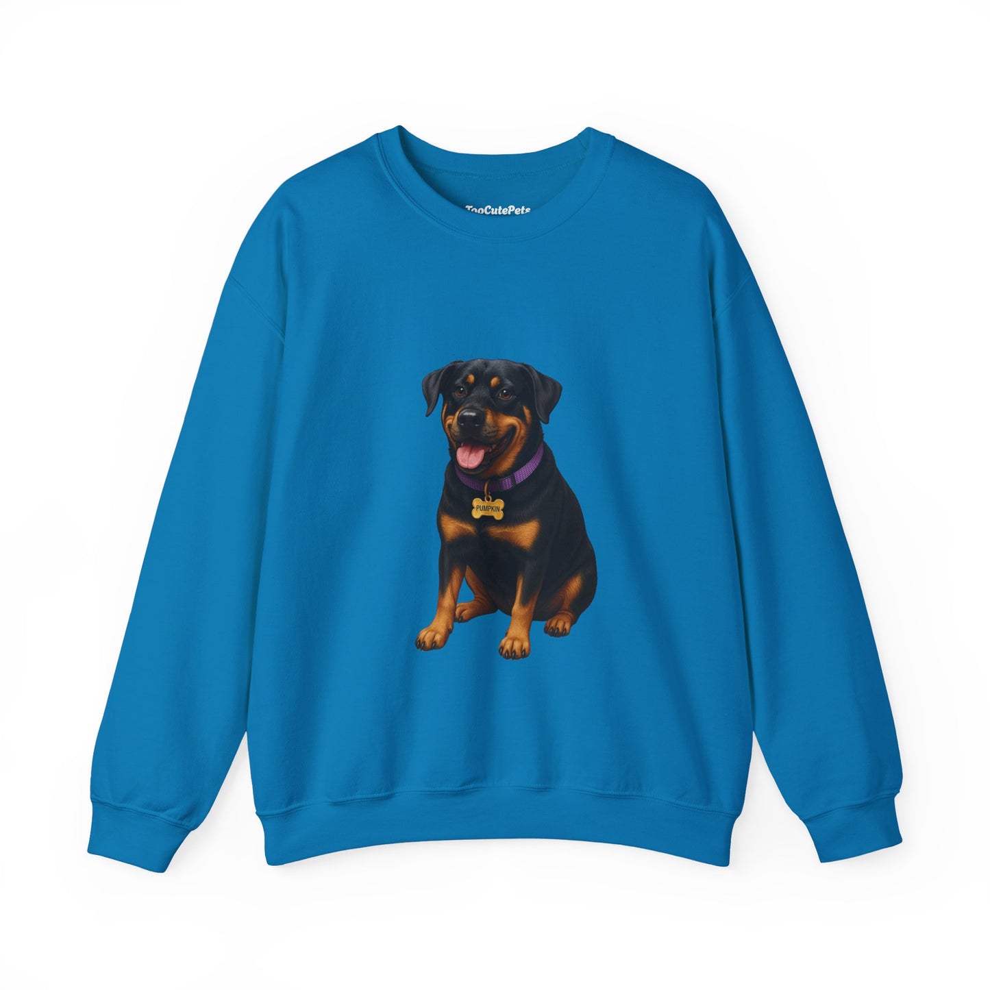 Rottweiler Lab Mix Pumpkin Sweatshirt