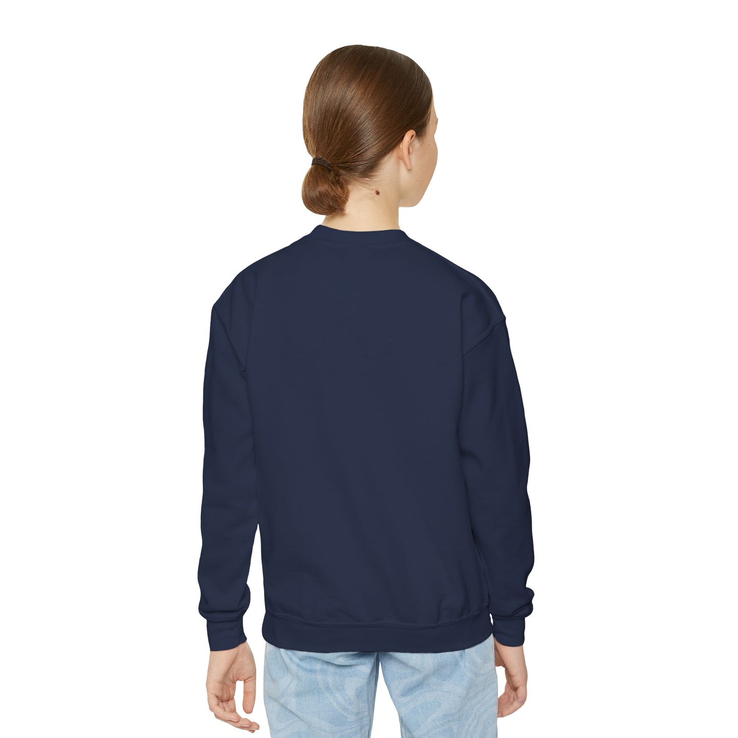 Neptune The Dolphin Youth Crewneck Sweatshirt - Comfy and Cute Style for Kids