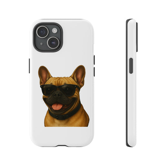 French Bulldog Wearing Sunglasses - Tough Phone Case