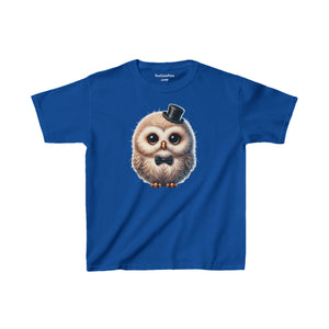 Owl Wearing A Top Hat Youth T-Shirt - Too Cute Pets