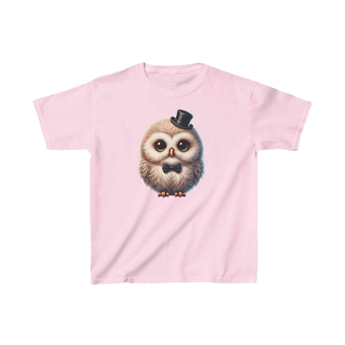 Owl Wearing A Top Hat Youth T-Shirt - Too Cute Pets