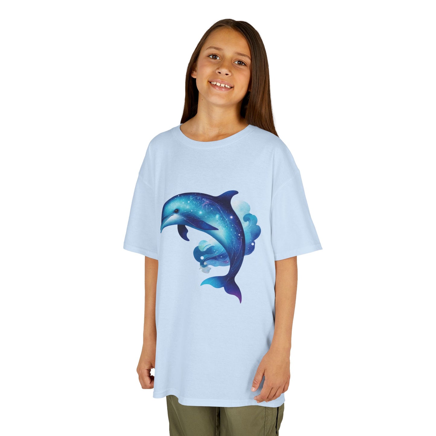 Neptune the Dolphin - Cute Dolphin Youth Tee