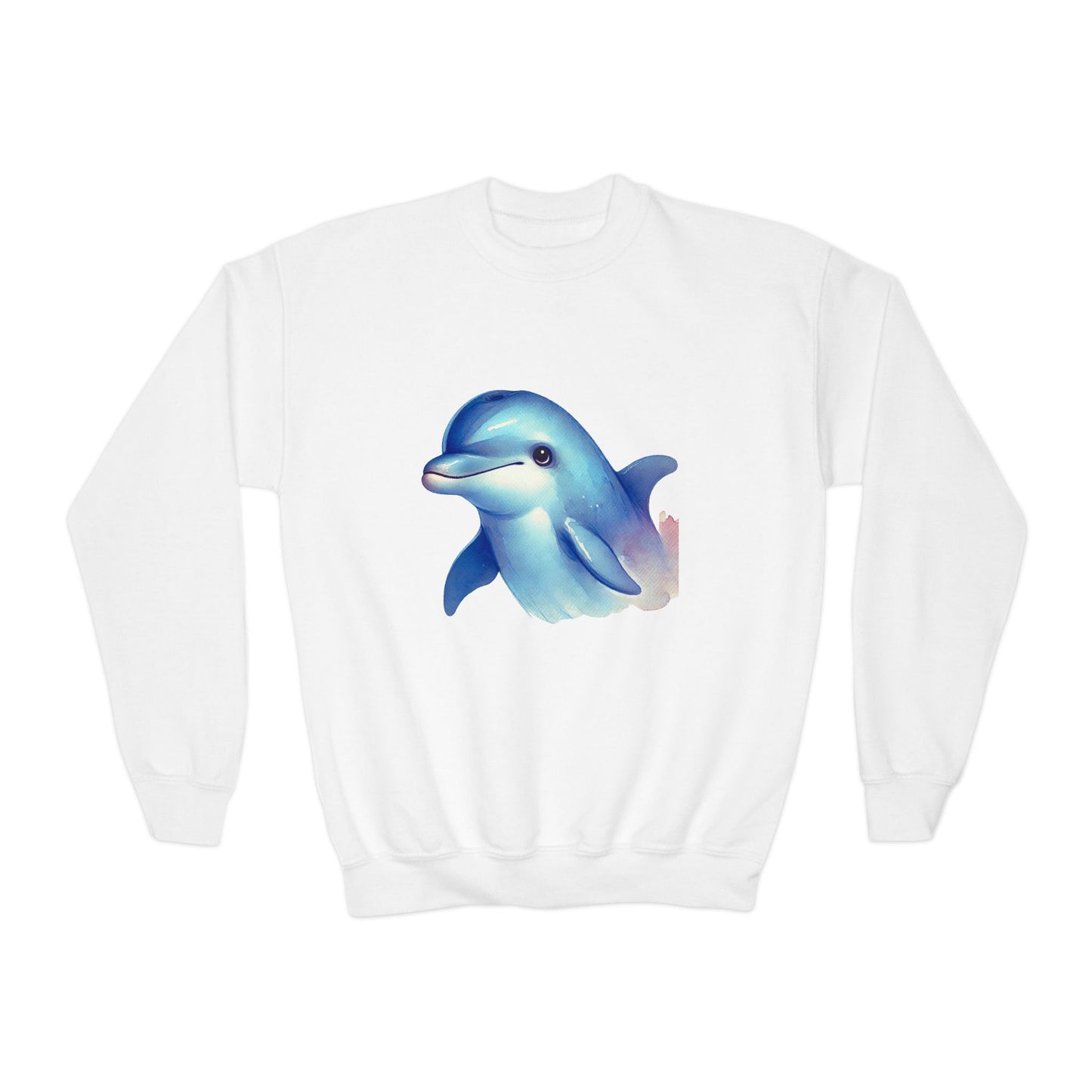 BayStar The Dolphin Youth Crewneck Sweatshirt - Comfy and Cute Style for Kids