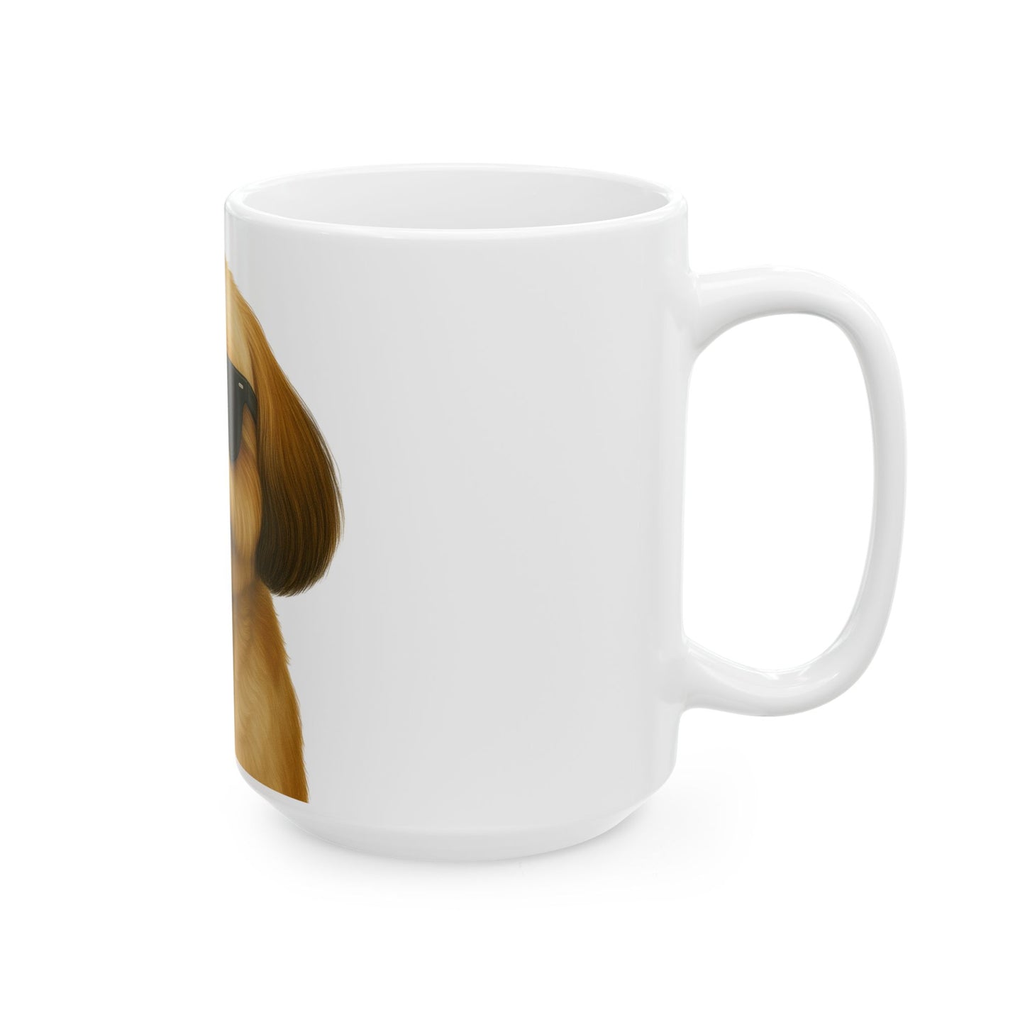 Shih Tzu Wearing Sunglasses Ceramic Mug