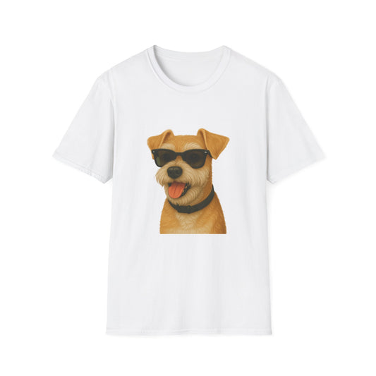 Miniature Schnauzer Wearing Sunglasses - Adult T-Shirt