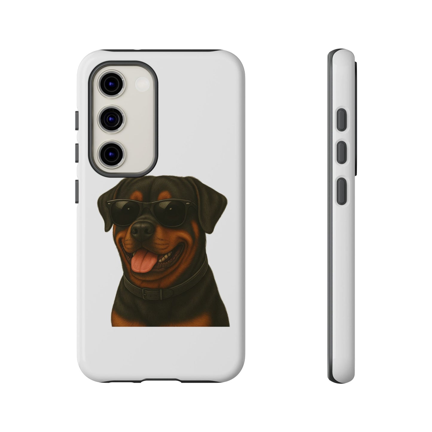 Rottweiler Wearing Sunglasses - Tough Phone Case