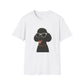 Black Poodle Wearing Sunglasses - Adult T-Shirt
