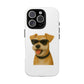 Miniature Schnauzer Wearing Sunglasses - Tough Phone Case