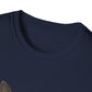 Gray Cat Wearing Sunglasses - Adult T-Shirt