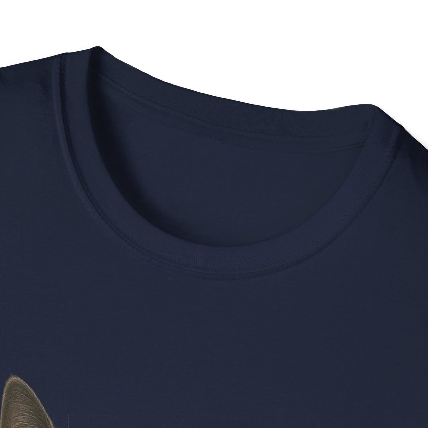 Gray Cat Wearing Sunglasses - Adult T-Shirt