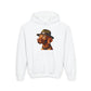 Vizsla Wearing Campaign Hat Hoodie - Youth Sweatshirt - Too Cute Pets