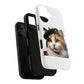 Calico Cat Wearing a Beret - Tough Phone Case