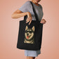 Siberian Husky Wearing Sunglasses Cotton Tote Bag