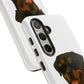 Rottweiler Wearing Sunglasses - Tough Phone Case