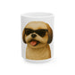 Shih Tzu Wearing Sunglasses Ceramic Mug