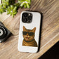 Tabby Cat Wearing Sunglasses - Tough Phone Case
