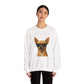 Chihuahua Wearing Sunglasses - Adult Crewneck Sweatshirt