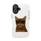 Bengal Cat Wearing Sunglasses - Tough Phone Case