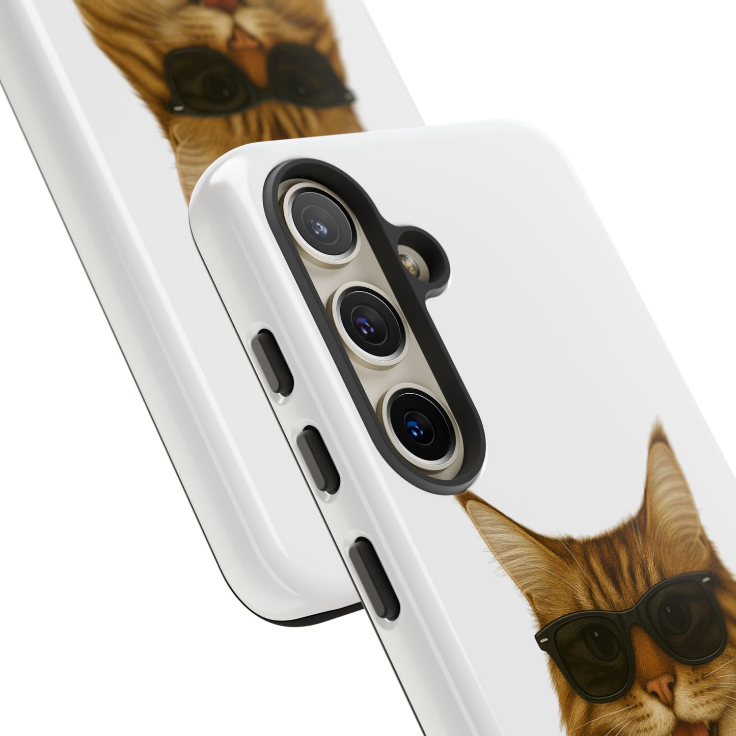 Maine Coon Wearing Sunglasses - Tough Phone Case