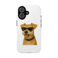 Miniature Schnauzer Wearing Sunglasses - Tough Phone Case