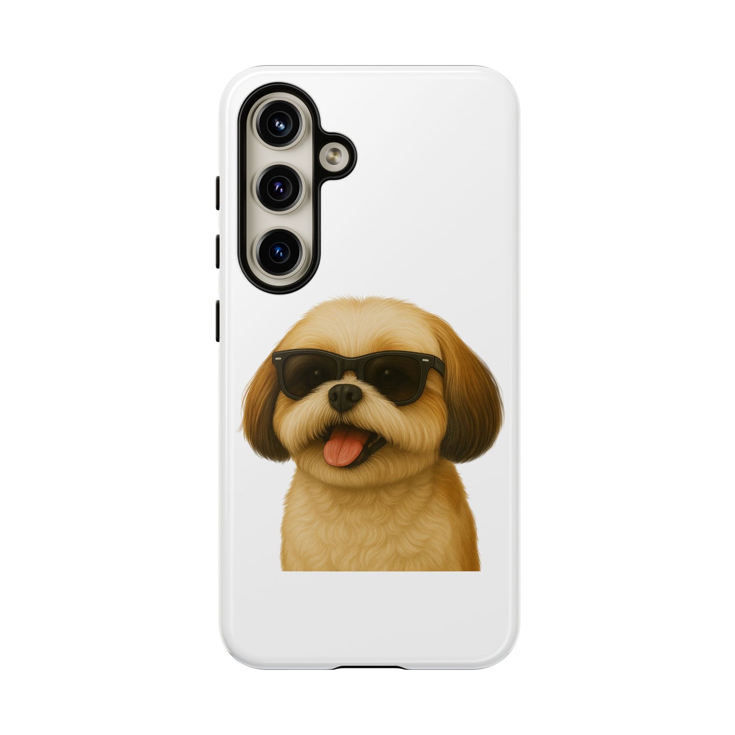 Shih Tzu Wearing Sunglasses - Tough Phone Case