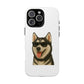 Siberian Husky Wearing Sunglasses - Tough Phone Case