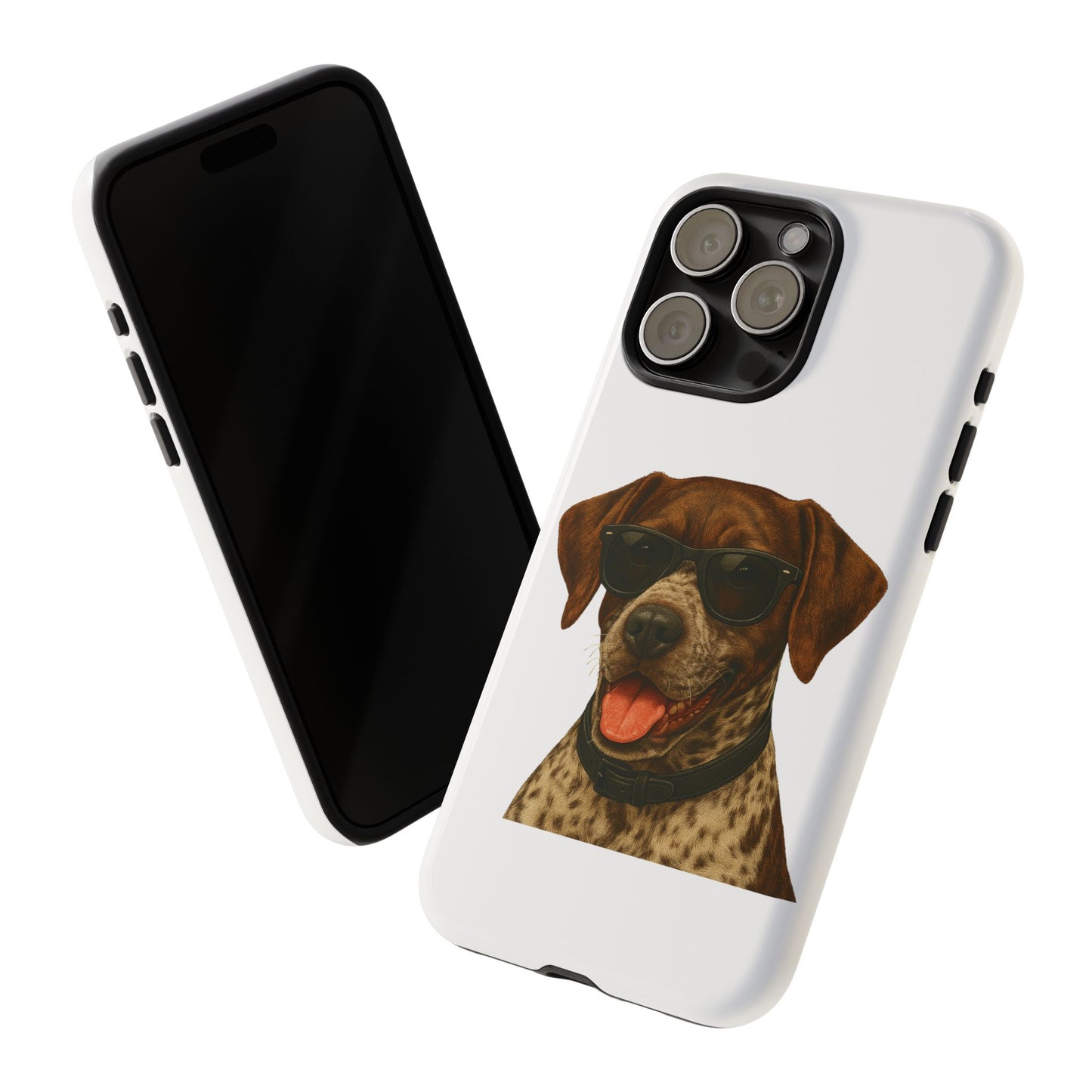 German Shorthaired Pointer Wearing Sunglasses - Tough Phone Case