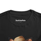 Cattle Dog Puppy Wearing Bandana & Straw Hat Toddler Tee - Too Cute Pets