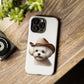 Maltese Wearing a Cowgirl Hat - Tough Phone Case