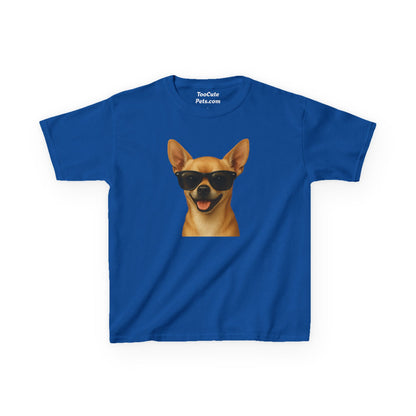 Chihuahua Wearing Sunglasses - Kids Tee