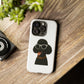 Black Poodle Wearing Sunglasses - Tough Phone Case
