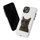 Gray Cat Wearing Sunglasses - Tough Phone Case