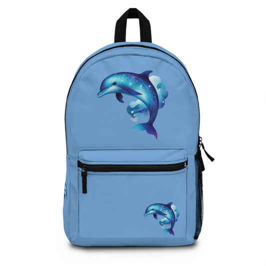 Neptune The Dolphin Backpack (Light Blue)