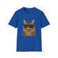 Siberian Cat Wearing Sunglasses - Adult T-Shirt